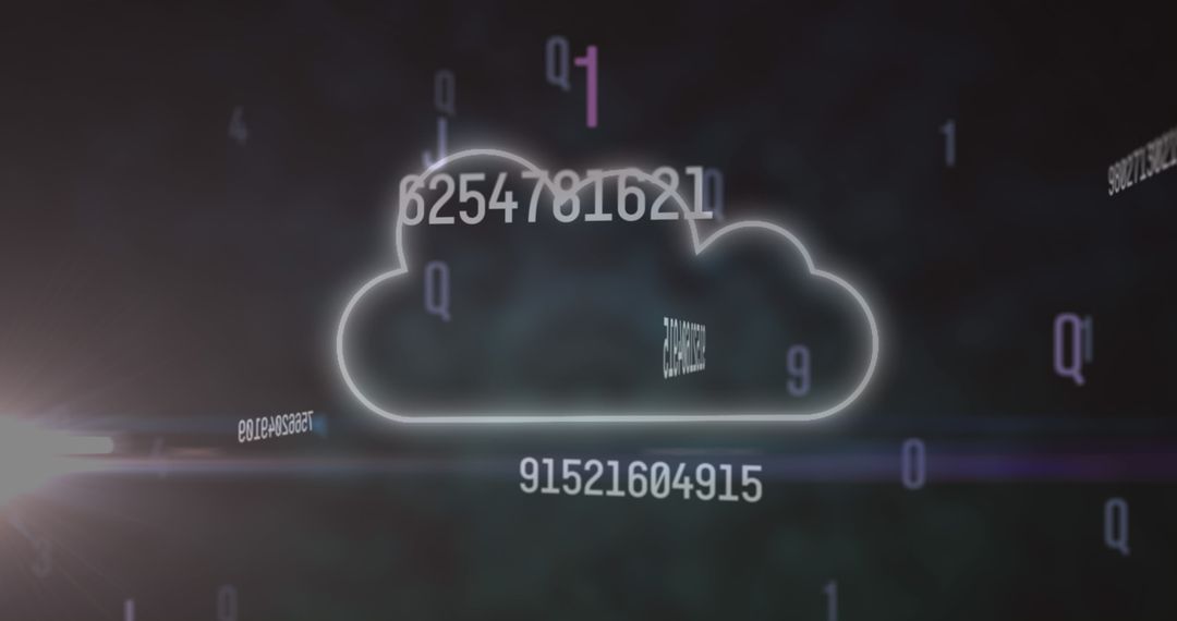 Digital Cloud Computing with Dynamic Numbers