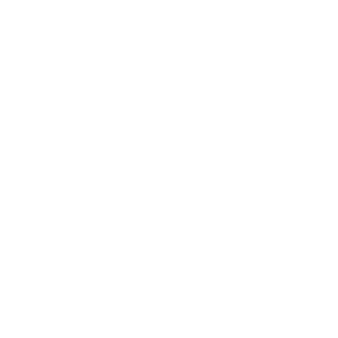 Decorative White 50 Number Pattern on Transparent Background