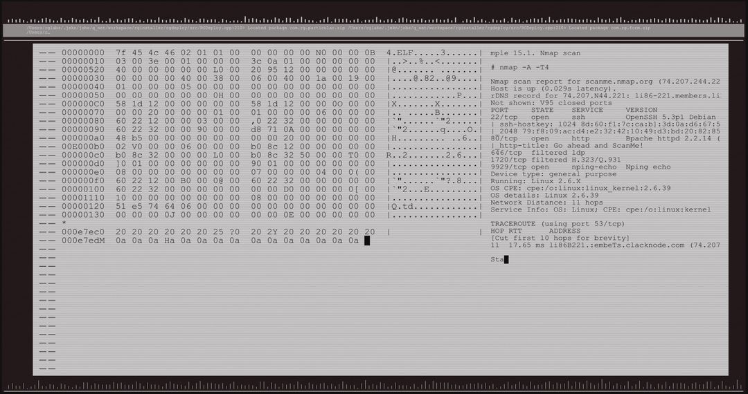 Digital Analysis on Grey Computer Monitor Screen