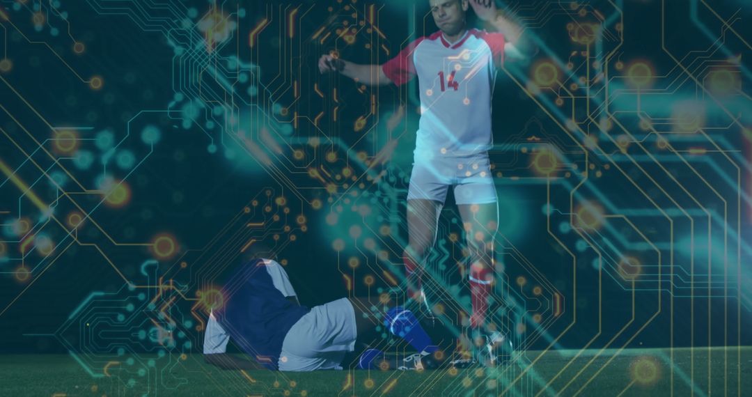 Digital Fusion of Soccer and Technology on Illuminated Field