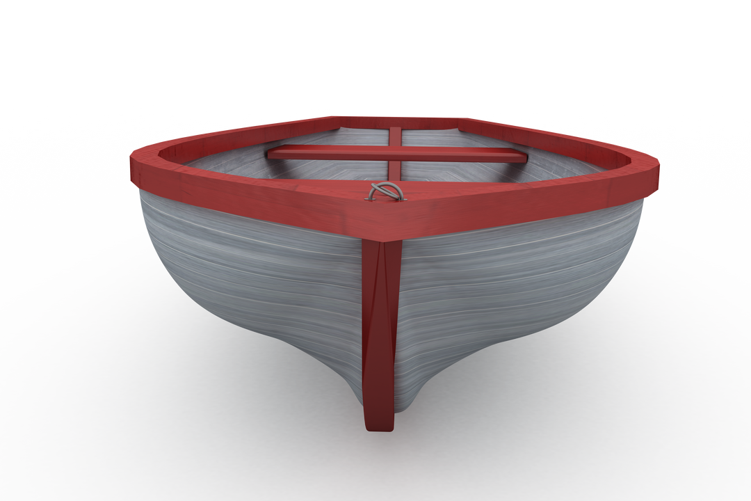 Transparent Red and White Boat Shape Viewed from Front - Download Free Stock Images Pikwizard.com