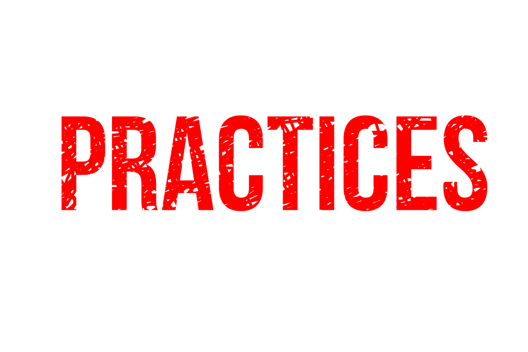 Bold Red Practices Text on Transparent Background - Download Free Stock Images Pikwizard.com