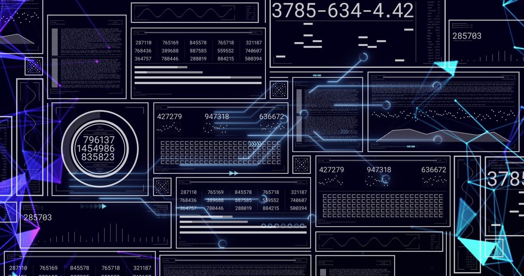 Digital Interface with Graphs and Holographic Elements