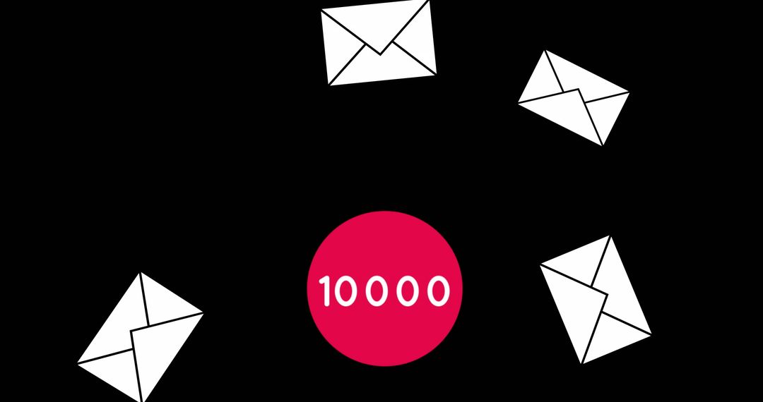 Email Overflow with Rising Inbox Counter to Ten Thousand