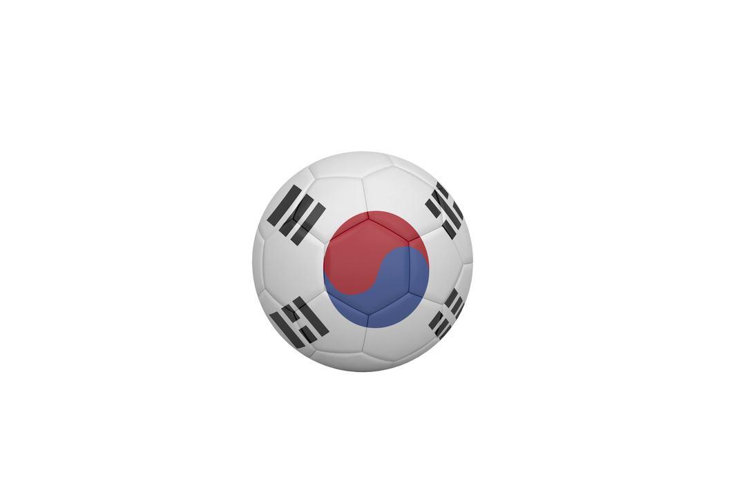 Korean Soccer Ball Illustration on Transparent Background - Download Free Stock Images Pikwizard.com