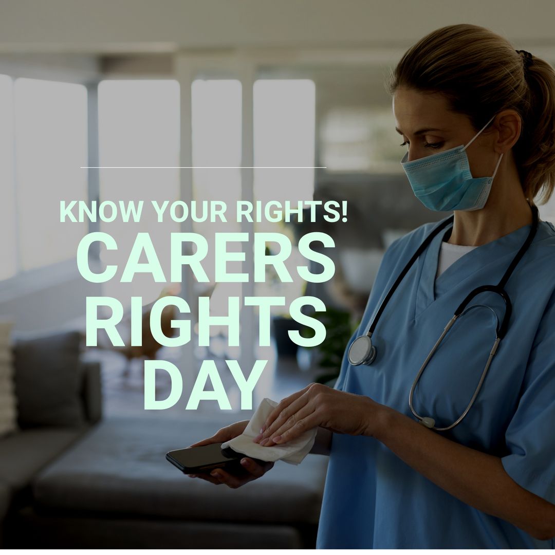 Carers Rights Day Message with Health Worker