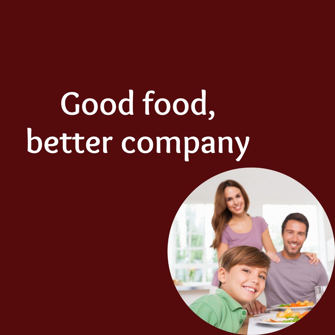 Family Enjoying Thanksgiving Dinner Together