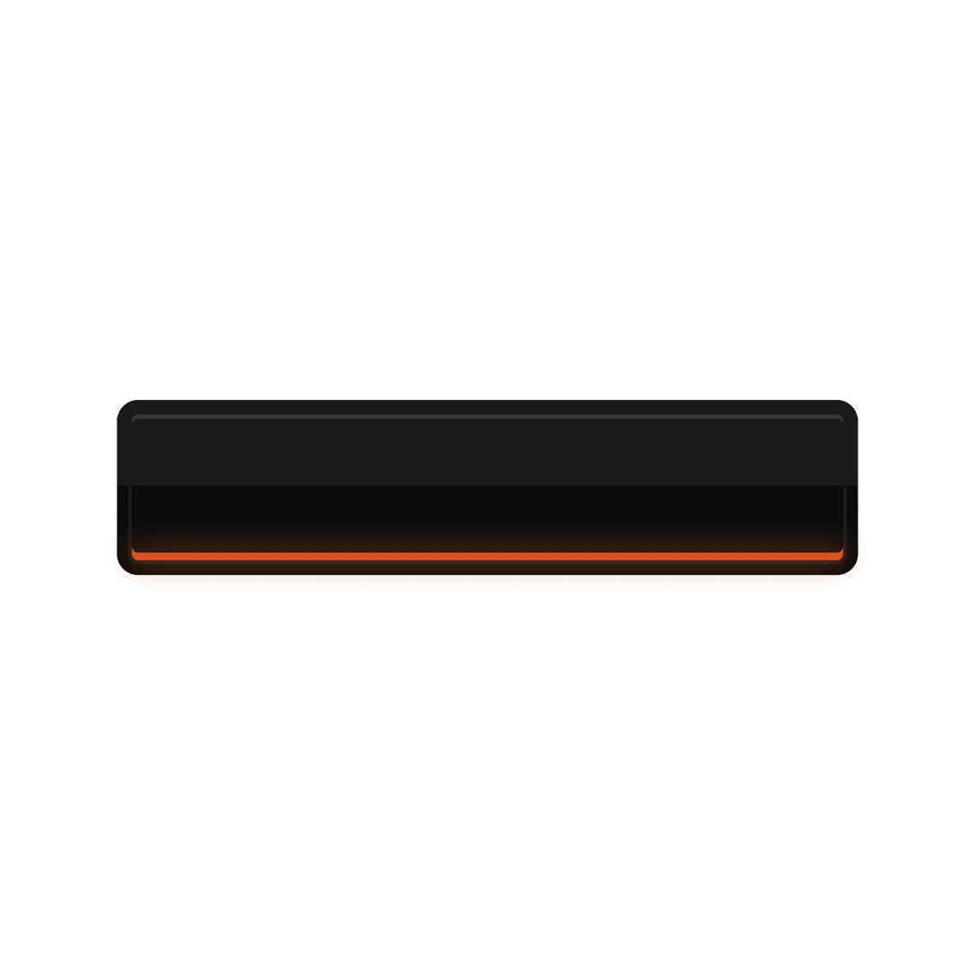Minimal Black Strip with Red Accent on Transparent Background - Download Free Stock Images Pikwizard.com