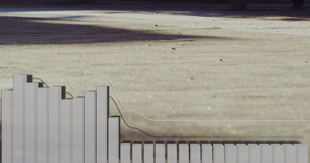 Blended Analytics Visualized on Sunlit Wooden Deck