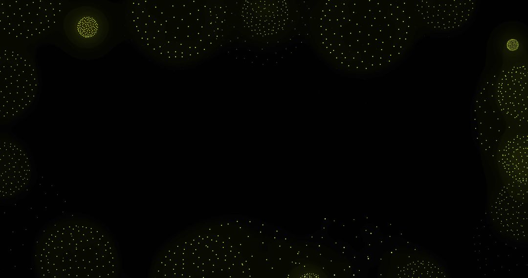 Abstract Glowing Yellow Lights Party Backdrop