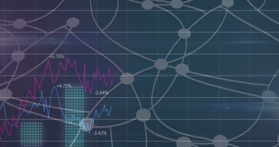 Digital Visualization of Financial Data and Network Connections