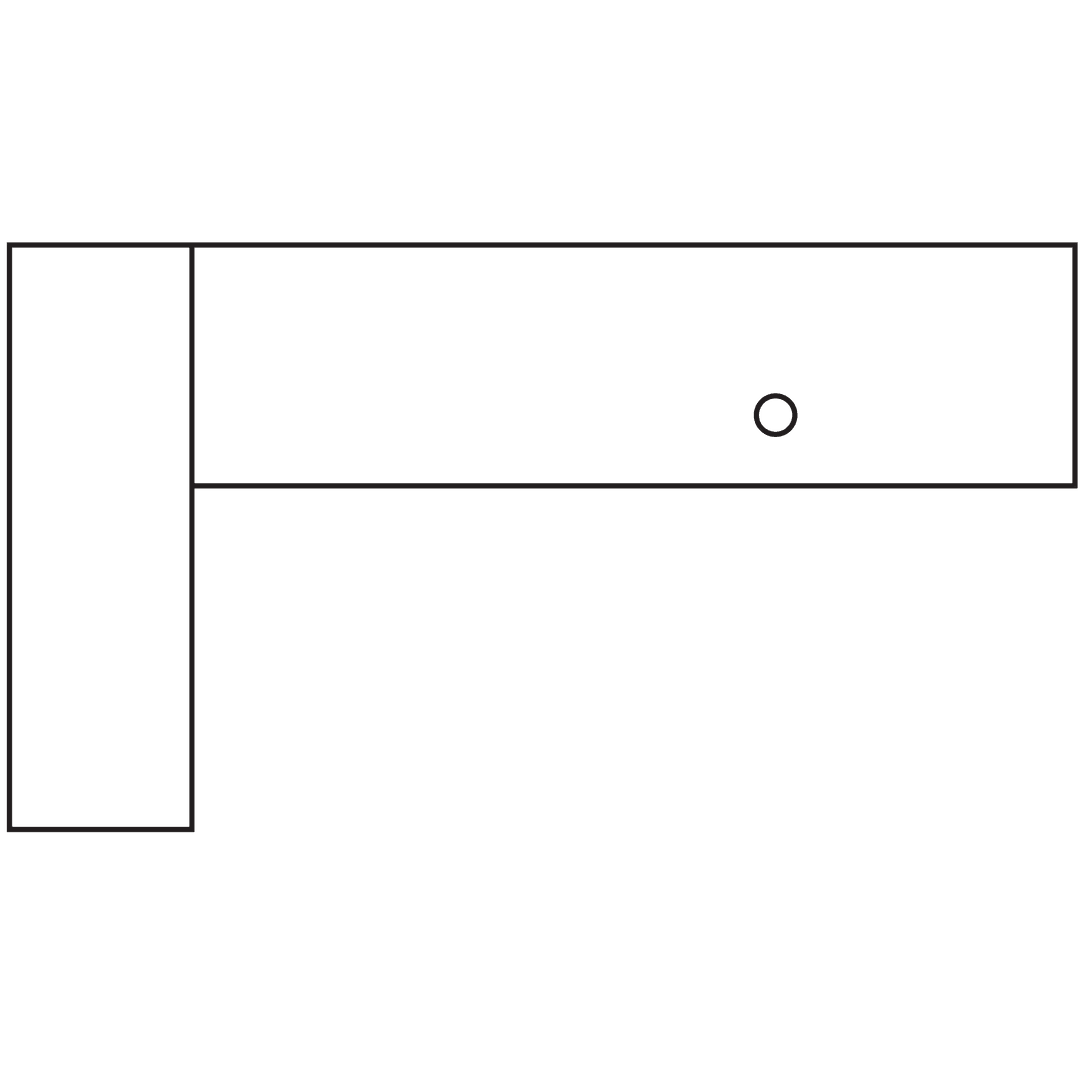 Minimalist Abstract Shape on Transparent Background