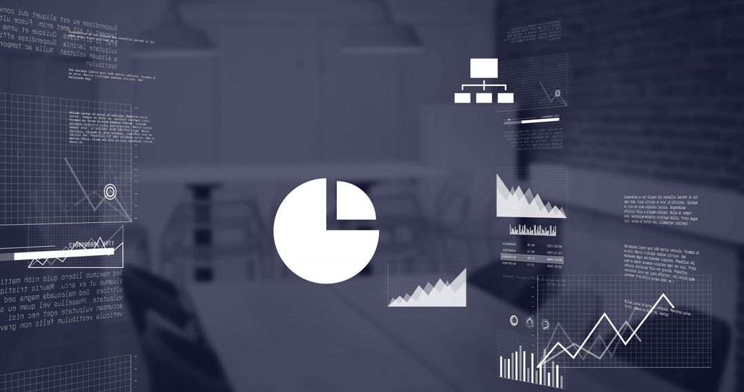 Digital Interface with Statistical Data in Conference Room Setting