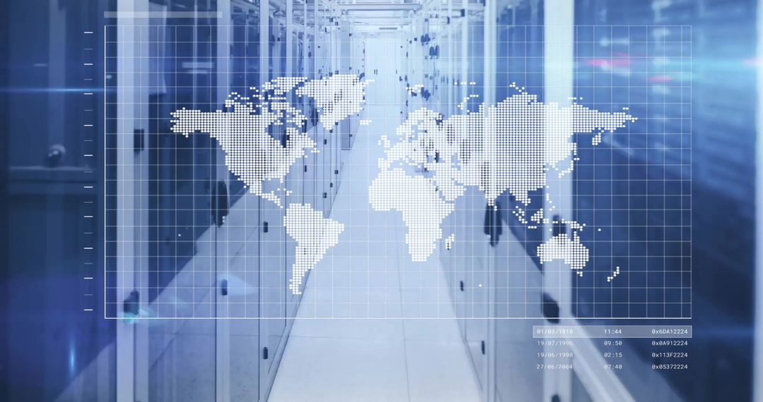 Global Network Connections in Modern Data Center