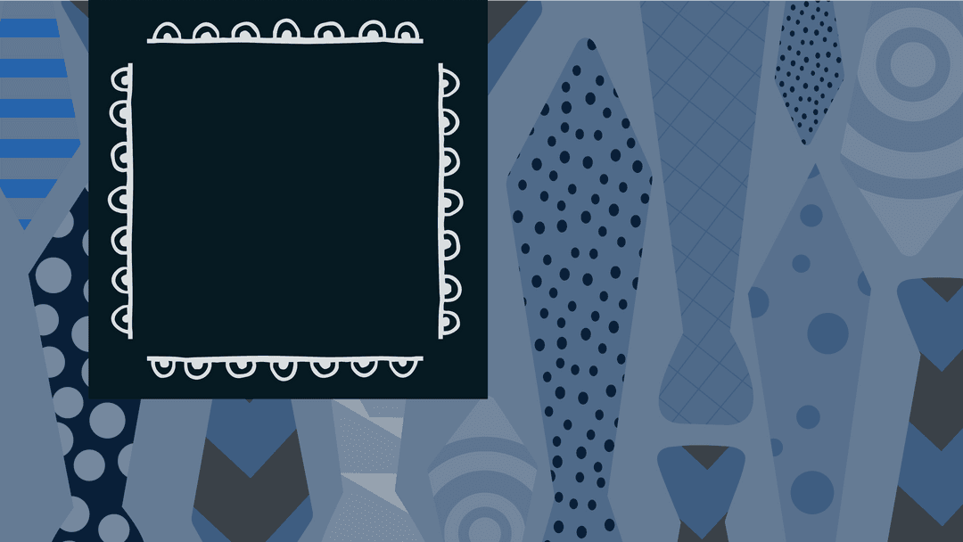 blue ties pattern frame on transparent background - Download Free Stock Images Pikwizard.com