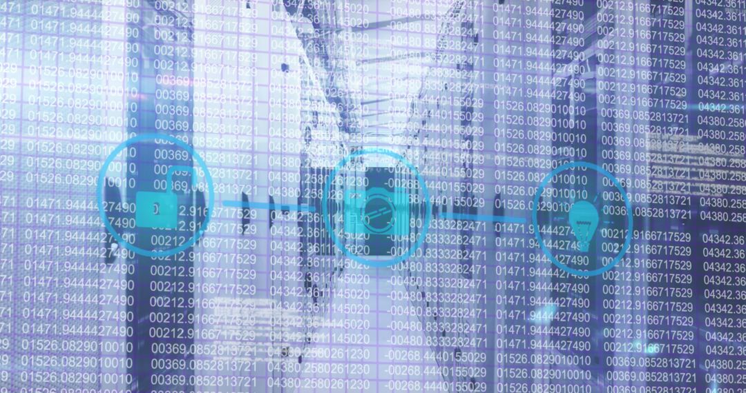 Innovative Digital Network with Security Concept in Server Room