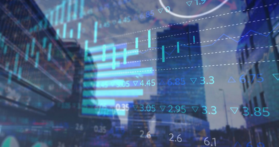 Digital Data Overlay on Urban Buildings