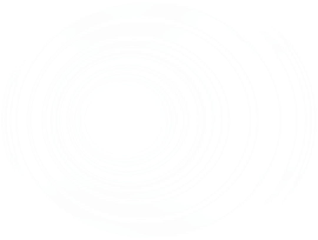 Digital White Circles on Transparent Background Illustration