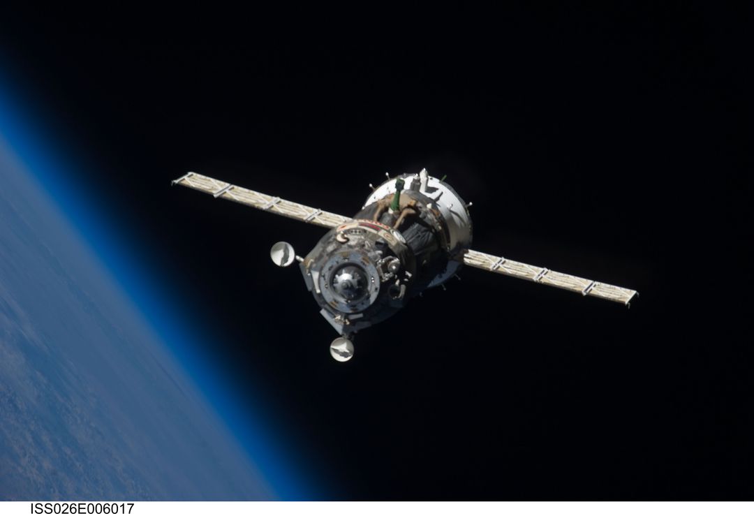 Soyuz TMA-19 Departs from International Space Station November 2010 - Free Images, Stock Photos and Pictures on Pikwizard.com