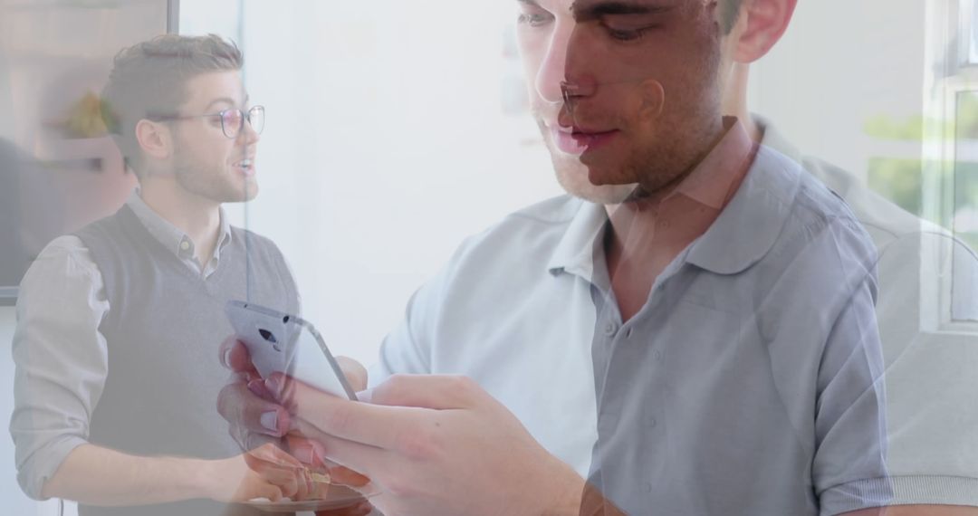 Multitasking Concept Creative Workplace Collaboration