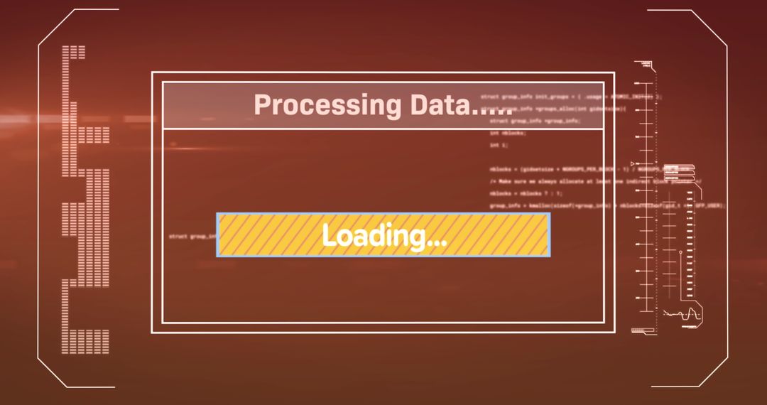 Digital Data Processing and Loading Overview - Free Images, Stock Photos and Pictures on Pikwizard.com