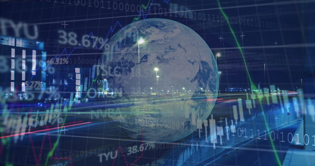 Global Digital Economy and Big Data Concept