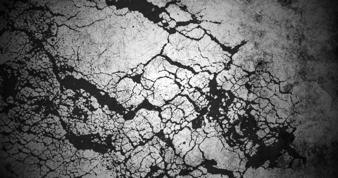 Abstract Cracked Grunge Surface Texture in Motion