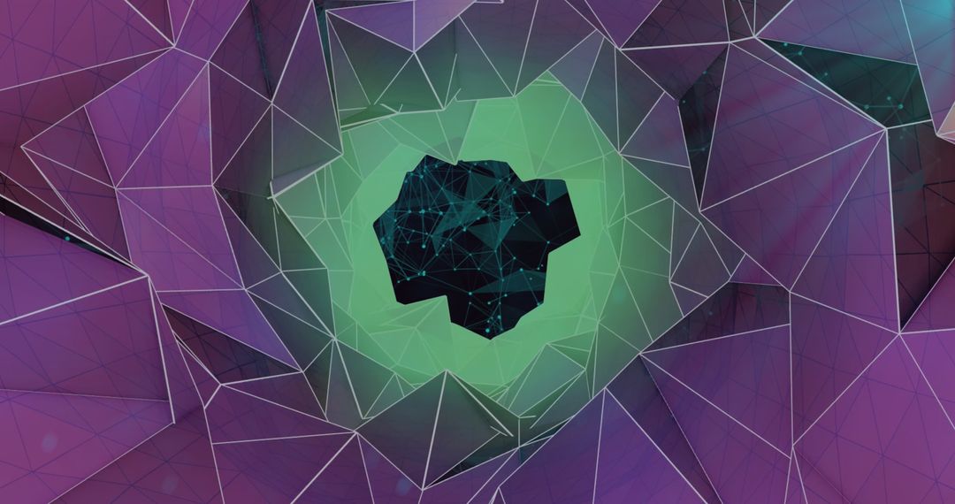 Abstract Polygonal Tunnel with Geometric Network