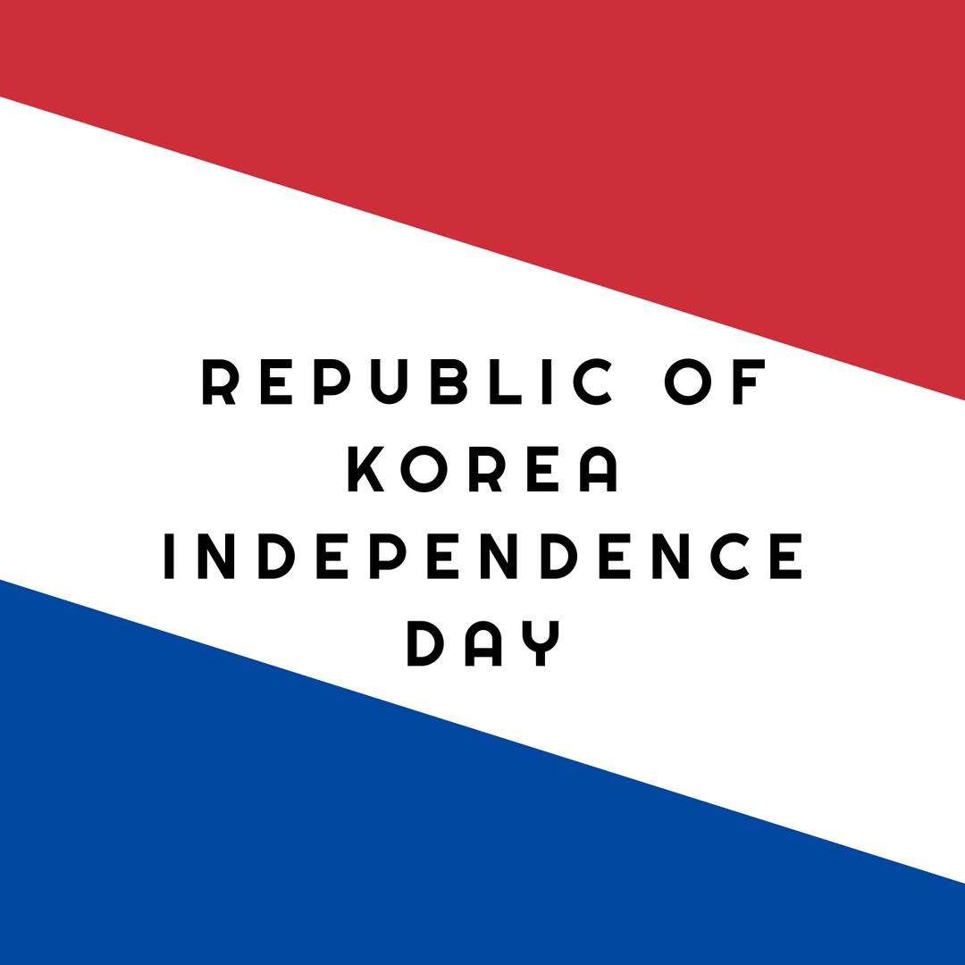 South Korea Independence Day Celebration Design