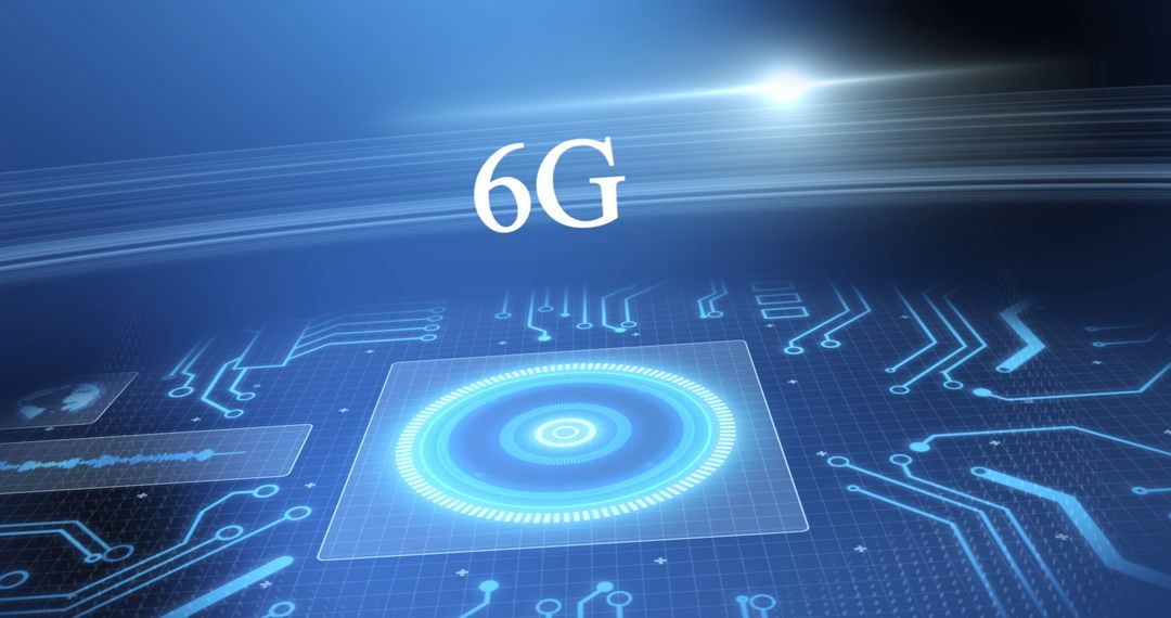 6G Technology Network Data Innovation Concept