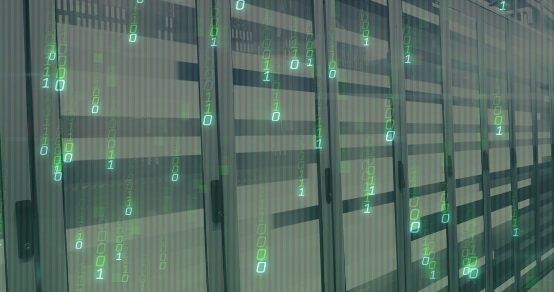 Digital Data Processing in Server Room