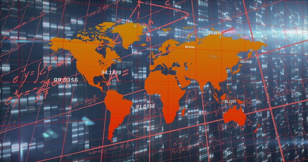 Global Data Processing and Network Technology - Free Images, Stock Photos and Pictures on Pikwizard.com