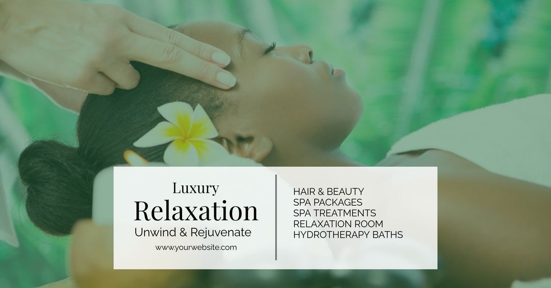 Serene Spa Treatment Promoting Relaxation and Self-Care for Wellness