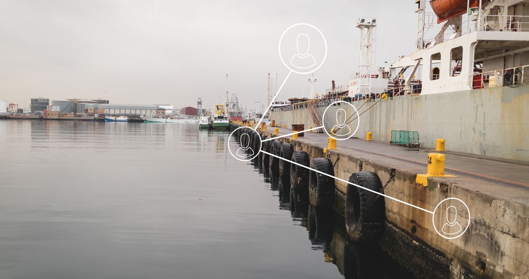 Digital Connections in Port with Media Technology Concepts