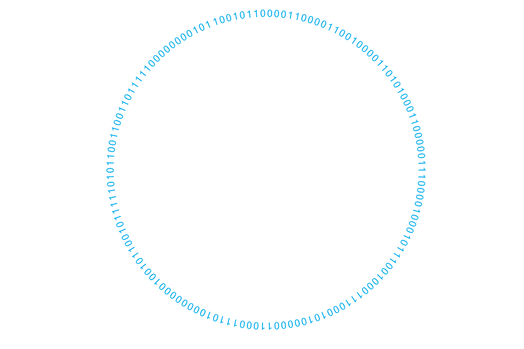 Transparent Blue Binary Code Circle - Download Free Stock Images Pikwizard.com
