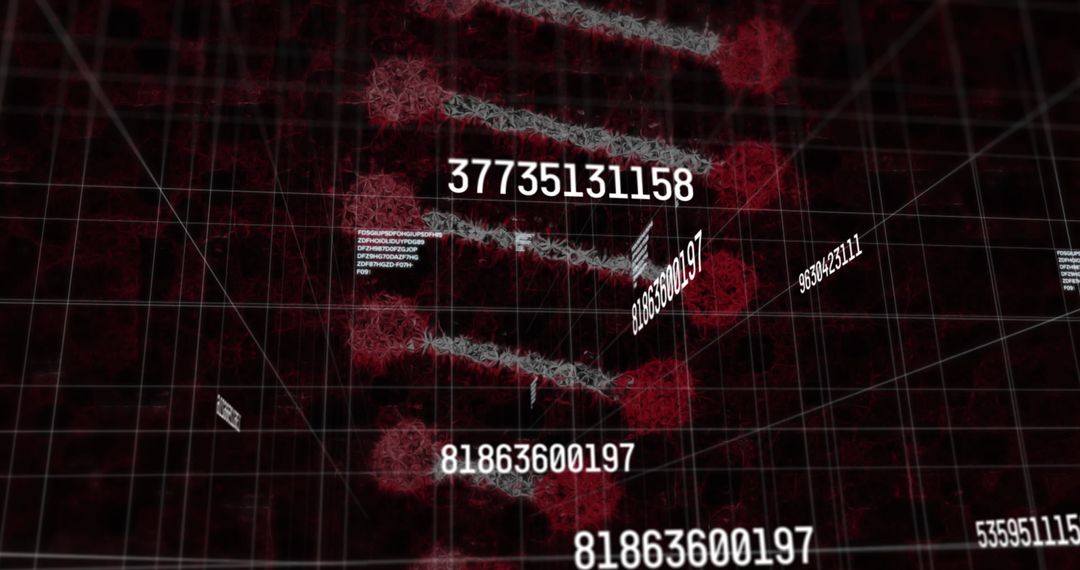 Floating Numbers with DNA Strand in Digital Space