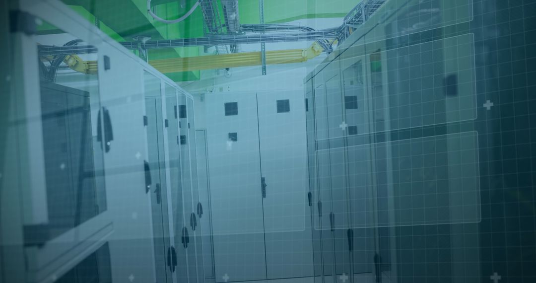 5G Technology with Data Processing in Server Room