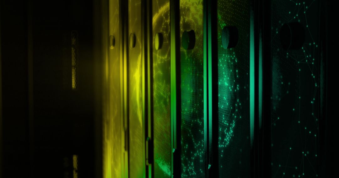 Digital Interface with Global Technology in Server Room