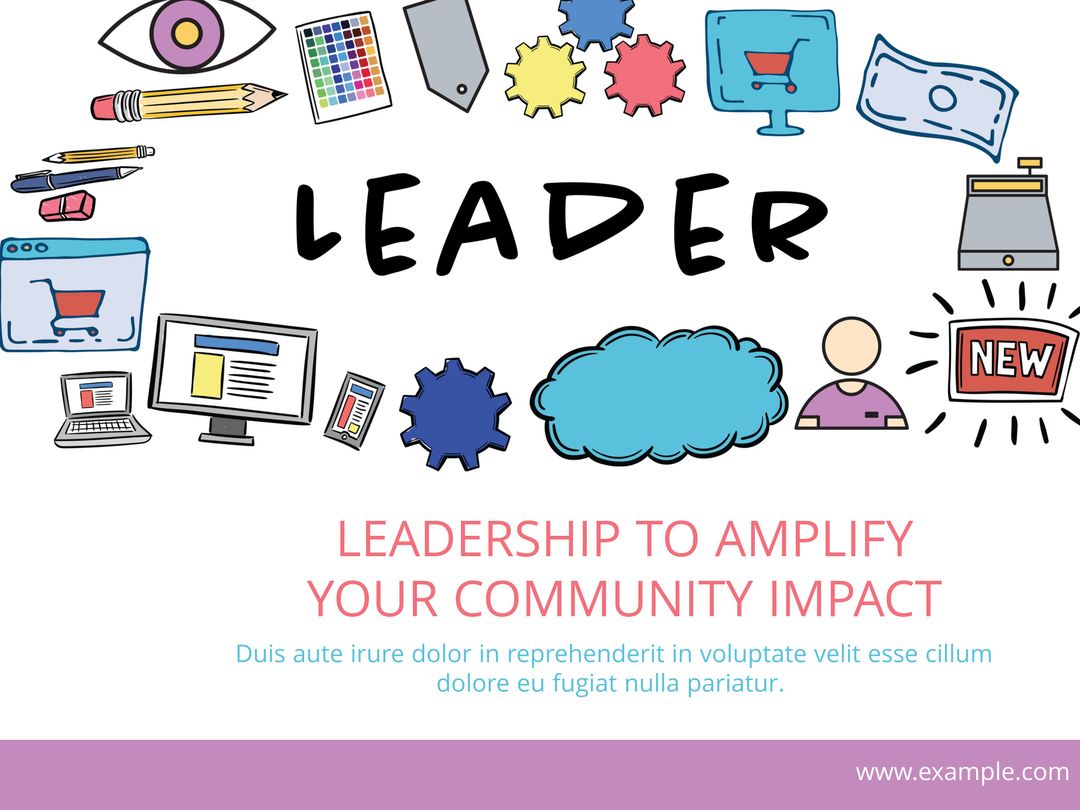 Promoting Leadership Through Innovation and Creativity Icons