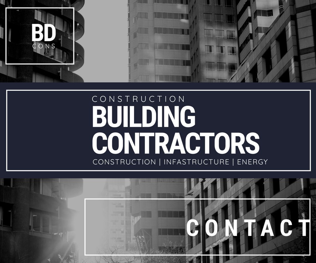 Professional Building Contractors for Construction, Infrastructure, Energy Projects - Download Free Stock Templates Pikwizard.com