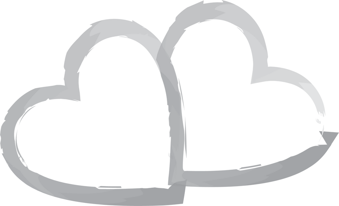 Intertwined Heart Symbols on Transparent Background - Download Free Stock Images Pikwizard.com