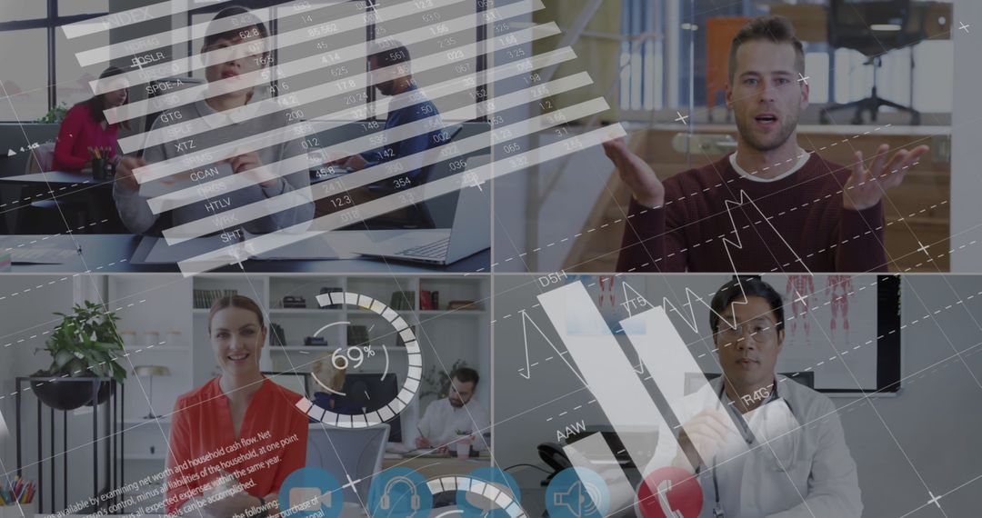 Digital Networking Technology for Virtual Meetings