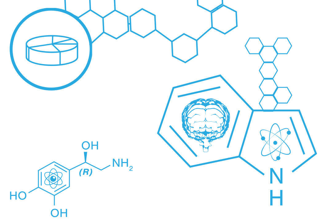 Transparent Science and Chemistry Diagram on Vector Illustration