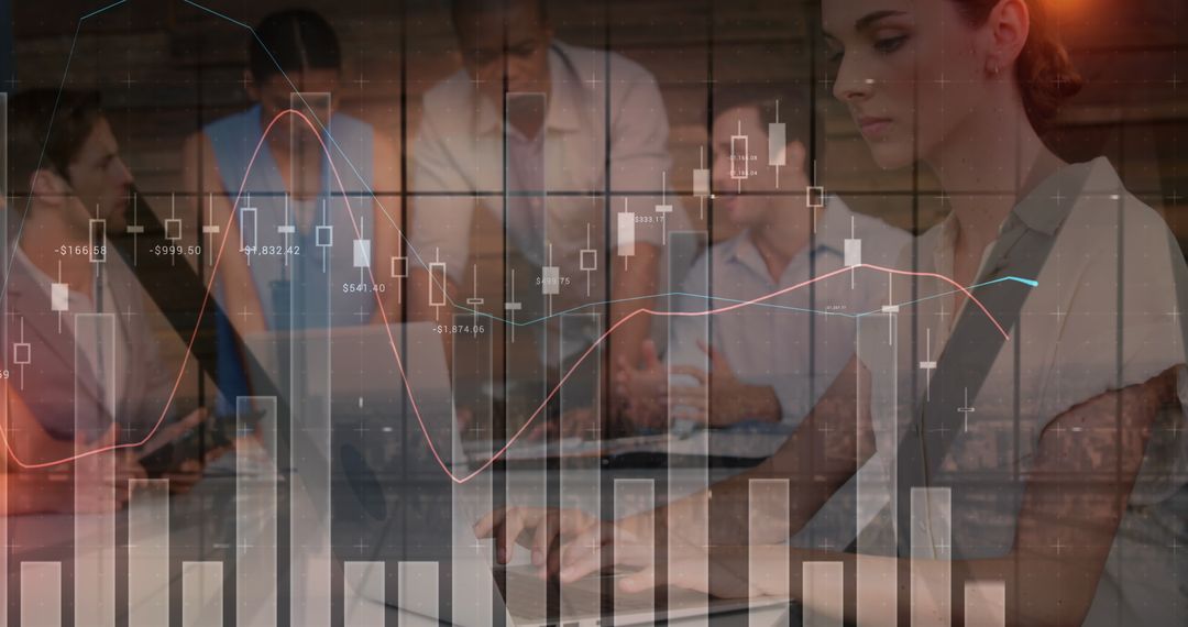 Data Analysis with Diverse Team and Digital Graph Overlays