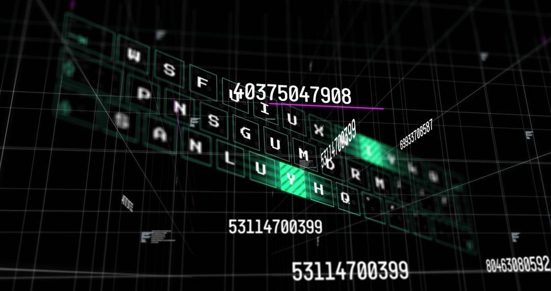 Digital Data Network with Abstract Numerical Interface