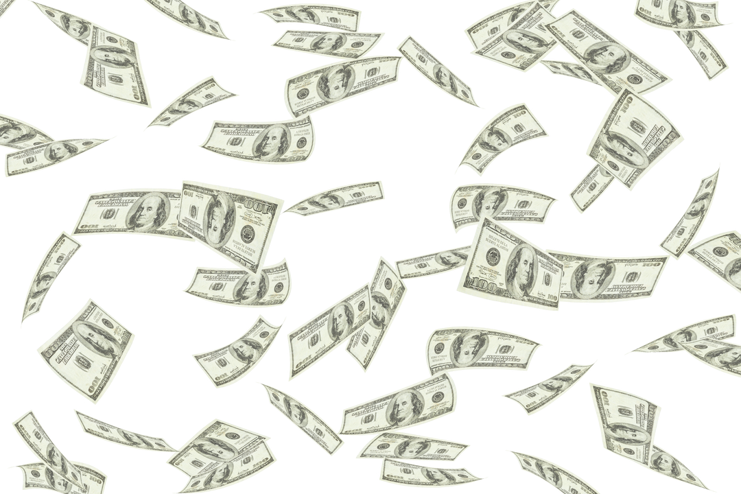 Floating Money Bills on Transparent Background Illustrating Finance Concept - Download Free Stock Images Pikwizard.com