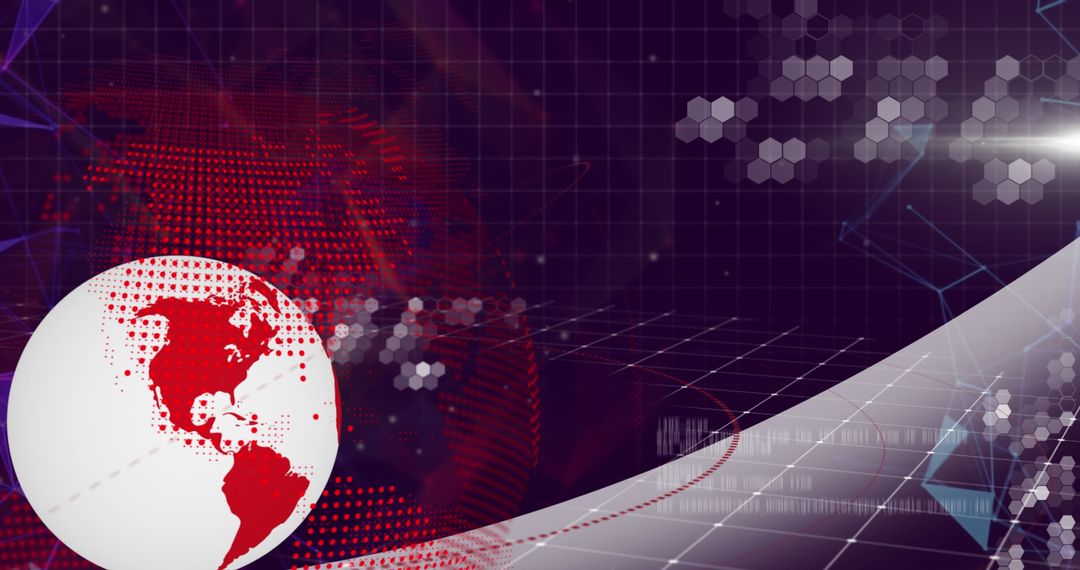 Spinning Globe and Data Processing Over Grid Network