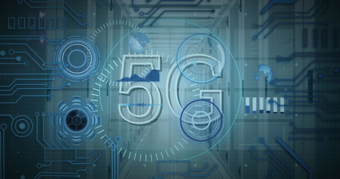 5G Network Communication Technology and Data Servers