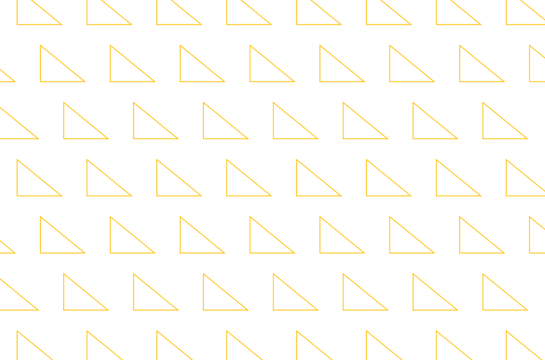 Yellow Triangles Pattern on Transparent Background