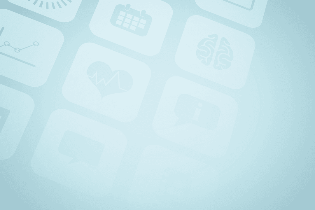 Transparent Digital Icons on Light Background Illustration